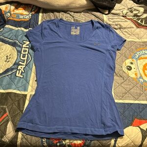 Blue under armour t shirt